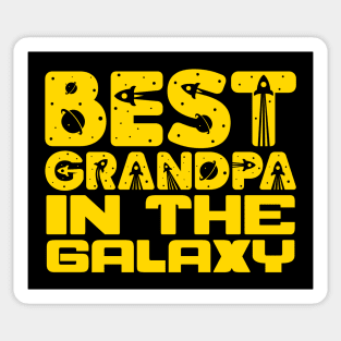 Best Grandpa In The Galaxy Sticker